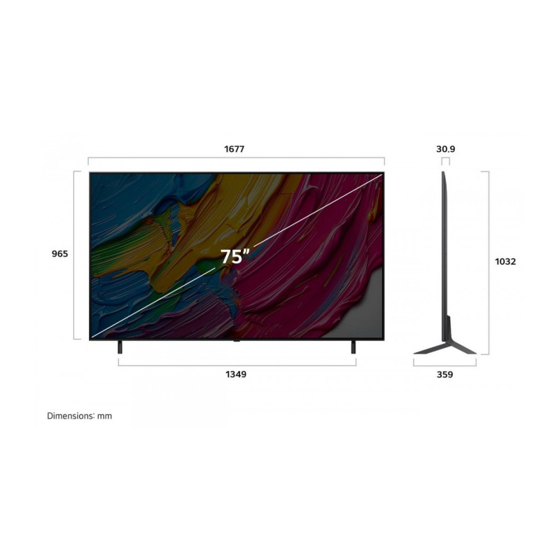 Teler LG 75QNED80A3A 4K QNED