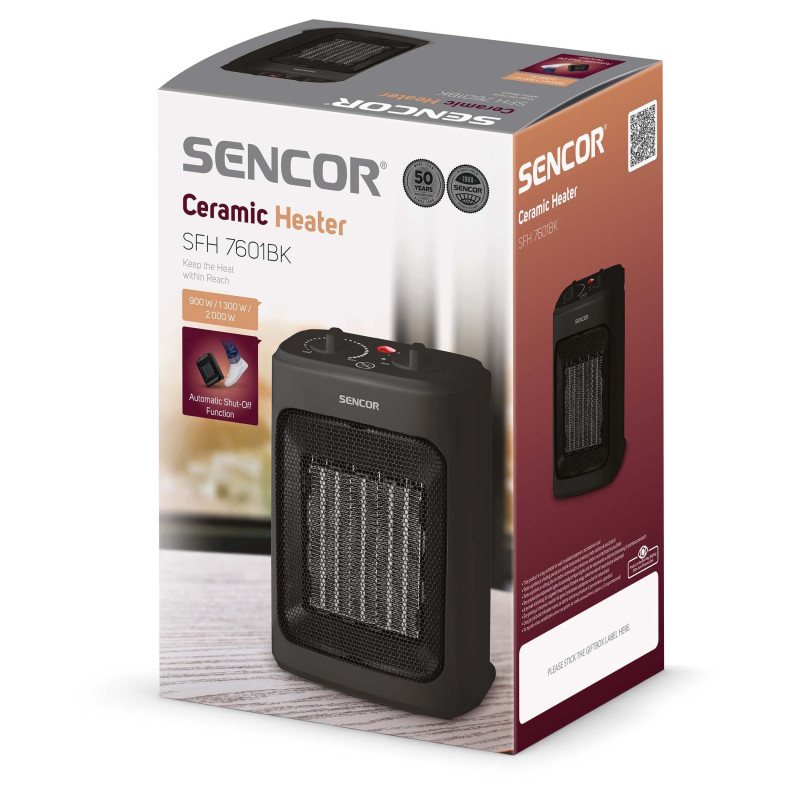 Keraamiline kütteseade Sencor SFH7601BK