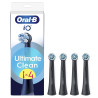 Lisaharjad Braun Oral-B UltimateClean, 4 tk, must -  IOUC-4BLACK
