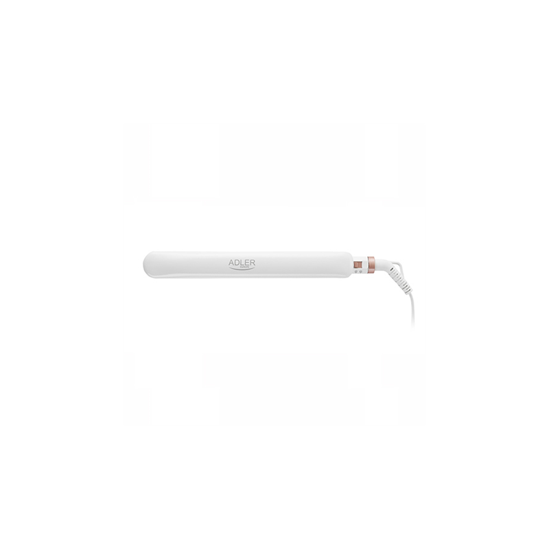 Adler | Straightener | AD 2317 | PTC heat technology | Max Temperature 200 °C | White