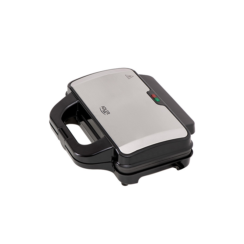 Adler | Sandwich maker | AD 3043 | 900 W | Number of plates 1 | Number of pastry 2 | Black