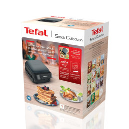 Tefal Snack Colletion, 700W, must - Kontaktröster ja vahvliküpsetaja SW862BF0