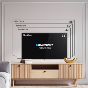 Teler Blaupunkt 43QBG6000S,Qled, Google