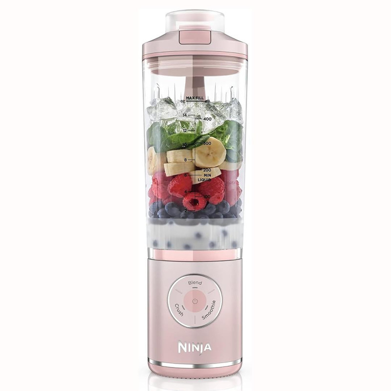 Kaasaskantav juhtmevaba blender Ninja Blast Max BC251EUPK  , roosa