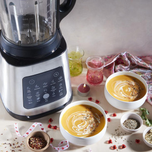 Kuumutusfunktsiooniga blender Tefal Perfectmix Cook, 1400 W, hõbedane
