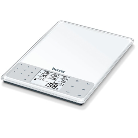 Toitumisanalüüsi kaal Beurer DS61 , valge