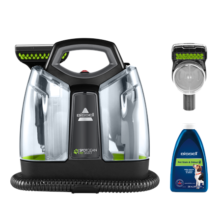 Bissell | SpotClean Pet Select Cleaner | 37288 | Corded operating | 330 W | Black/Titanium/Lime | 24 month(s