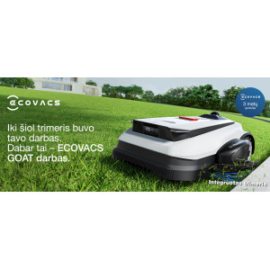 Ecovacs mururobot GOAT A1600 LiDAR PRO  3000 Ah  valge