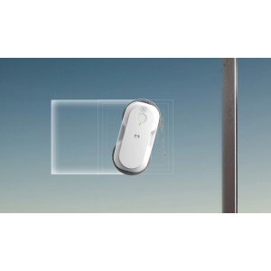 Juhtmega aknapesurobot HUTT  DDC56  3000 Pa, valge