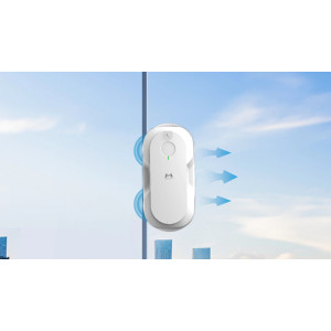 Juhtmega aknapesurobot HUTT  DDC56  3000 Pa, valge