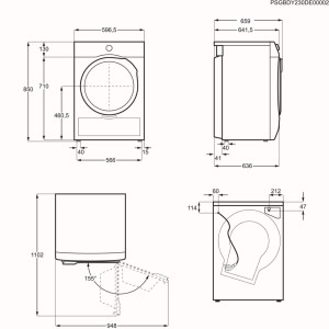 Pesukuivati Electrolux EW8D585UCE