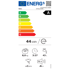 Pesumasin Beko B1WFM 2821WBE