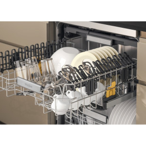 Whirlpool W7FHS51X invertermootoriga nõudepesumasin 15 komplekti, 41 dB, roostevaba teras