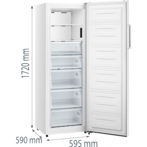 G400 Eraldiseisev püstine sügavkülmik, 172 x 59.5 x 59 cm, FN617EEW5