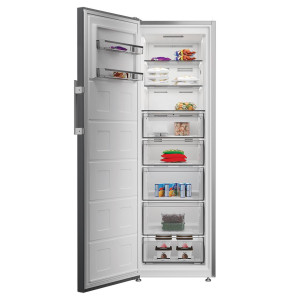 Sügavkülmik Whirlpool, 286 L, kõrgus 187 cm, hõbedane - WHMFF 6312 XP4