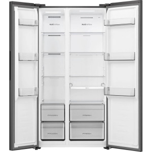 SBS-külmik Hisense Hi3, Total No Frost, 544 L, kõrgus 179 cm, must,RS3P558NEFE