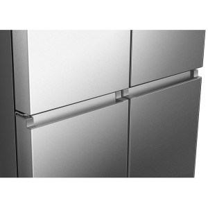 SBS-Külmik Hisense, Cross Door, No Frost, 483 L, kõrgus 179 cm, hall - RQ5P470SAIE