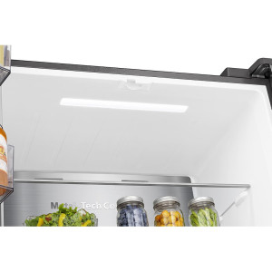 SBS-Külmik Hisense, Cross Door, No Frost, 483 L, kõrgus 179 cm, hall - RQ5P470SAIE