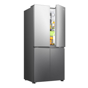SBS-Külmik Hisense, Cross Door, No Frost, 483 L, kõrgus 179 cm, hall - RQ5P470SAIE