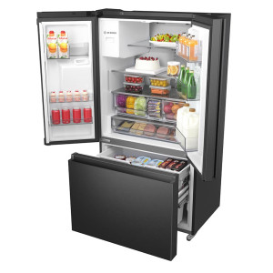 SBS-Külmik Hisense, No Frost, 612 L, kõrgus 179 cm, must - RF793N4SAFE