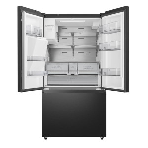SBS-Külmik Hisense, No Frost, 612 L, kõrgus 179 cm, must - RF793N4SAFE