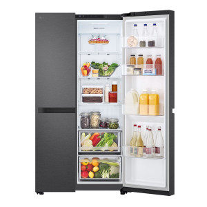 SBS Külmik LG, NoFrost, 664 L, kõrgus 179 cm, must - GSBC40EPPE.AEPQEUR