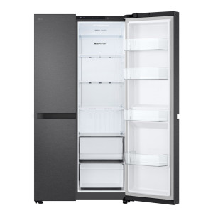 SBS Külmik LG, NoFrost, 664 L, kõrgus 179 cm, must - GSBC40EPPE.AEPQEUR