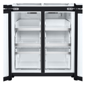 SBS-Külmk LG, NoFrost, Instaview, 508 L, kõrgus 179 cm, must - GMG861EPAE.AEPQEUR