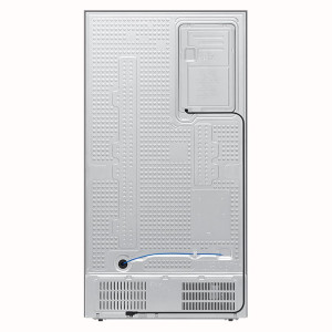 SBS-külmik Samsung Bespoke AI Home, NoFrost, 621 L, kõrgus 179 cm, must - RS90F64EEFEO
