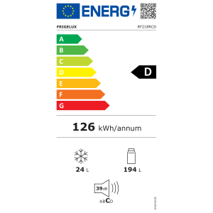 Retrokülmik Frigelux RF218RCD