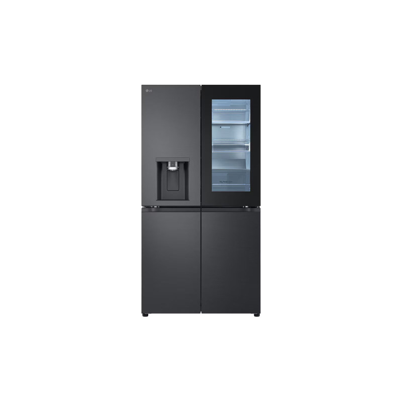 SBS-Külmik LG, NoFrost, 638 L, kõrgus 180 cm, must - GMG960EVEE.AEVQEUR