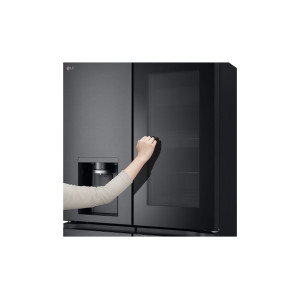 SBS-Külmik LG, NoFrost, 638 L, kõrgus 180 cm, must - GMG960EVEE.AEVQEUR