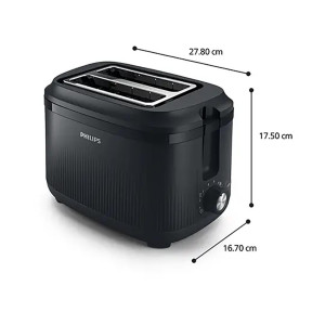 Röster Philips 3000 Series, 830 W, must - HD2511/90