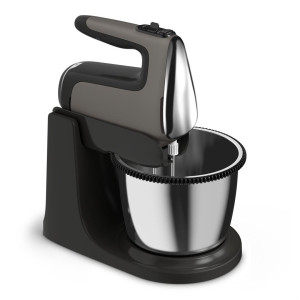 Käsimikser kausiga -  Tefal Powermix Silence, 850 W, tumehall - HT664EE0