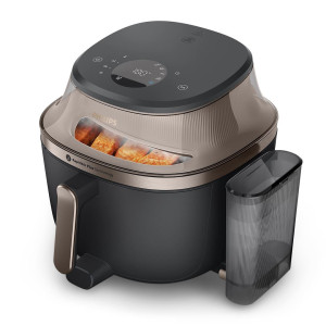 Kuumaõhufritüür Philips Airfryer 5000, 7.2 L, 2000 W, aurufunktsioon, aurupuhastus, kuldne/must - NA547/07