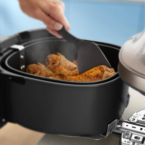 Kuumaõhufritüür Philips Airfryer 5000, 7.2 L, 2000 W, aurufunktsioon, aurupuhastus, kuldne/must - NA547/07