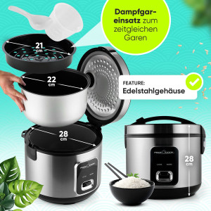 Riisikeetja Proficook PCRK1285