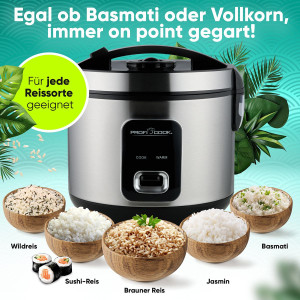 Riisikeetja Proficook PCRK1285