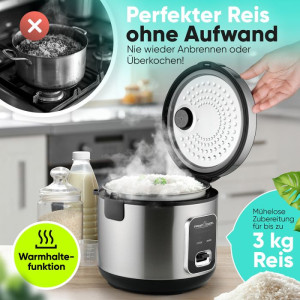 Riisikeetja Proficook PCRK1285