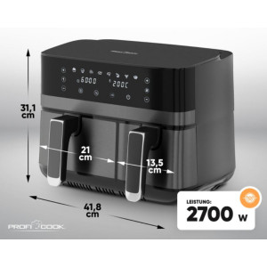 Kuumaõhufritüür ProfiCook PCFR1295H