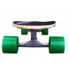 Rula LONGBOARD Nijdam 39" PINTAIL • GREEN VORTEX • 52OW