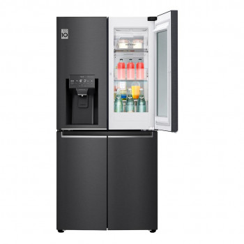 SBS-külmik LG Water & Ice Dispenser Instaview™, 508 L, must  GMX844MC6F.AMCQEUR