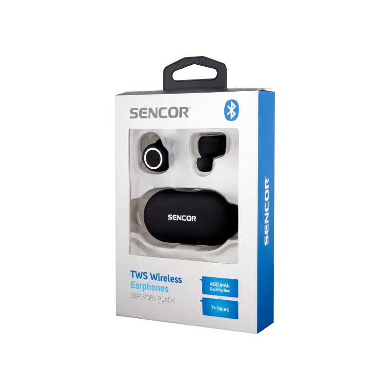Bluetooth kõrvaklapid Sencor, must