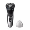 Philips Shaver 3000 Series, Wet & Dry, must/hõbedane