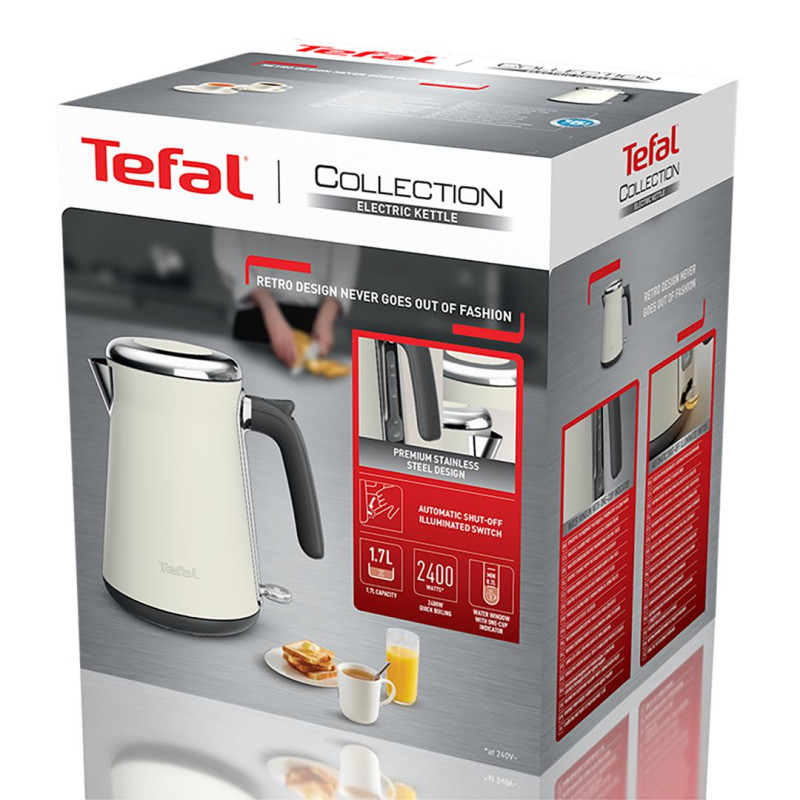 Veekeetja Tefal Collection, 1.7 L, valge