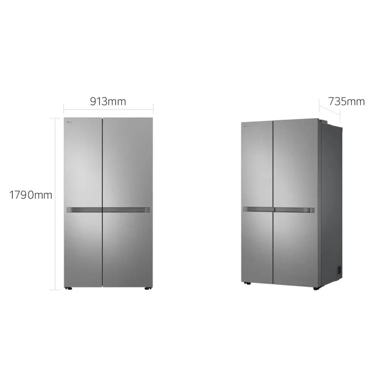 LG multi door külmik | 664L | kõrgus 1.79m | laius 91.3cm